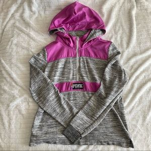 SOLD - Gray PINK Light Hoodie